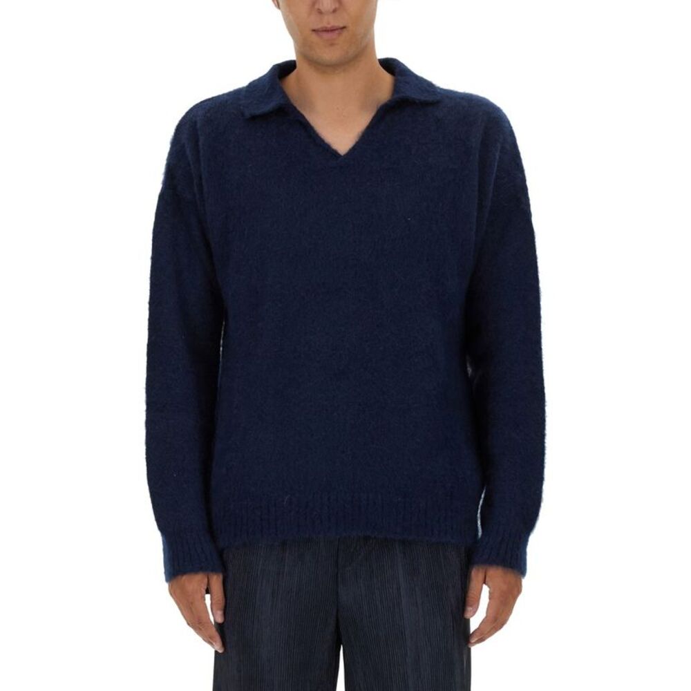 Family First Men Knitted Polo.